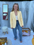 Blazer ASYMETRIQUE rayé