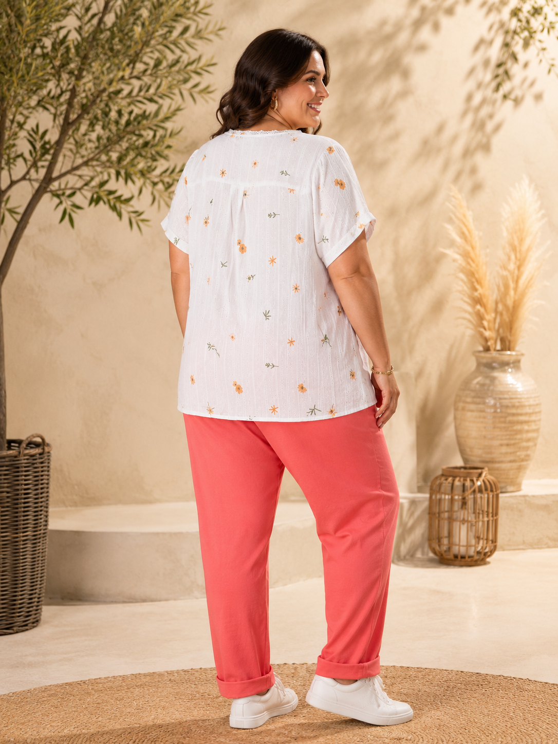 Chemise manches courtes Gabrielle